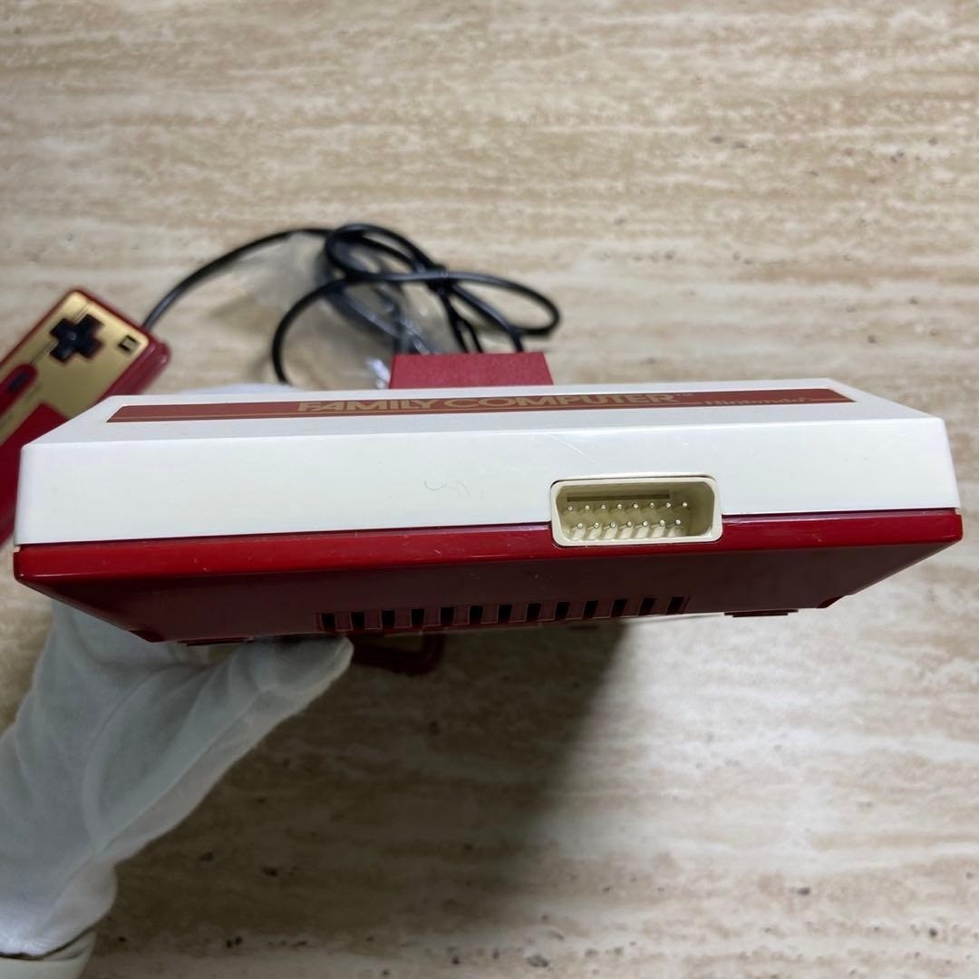 Nintendo Family Computer Famicom Square Button Console Boxed Tested Working 7157