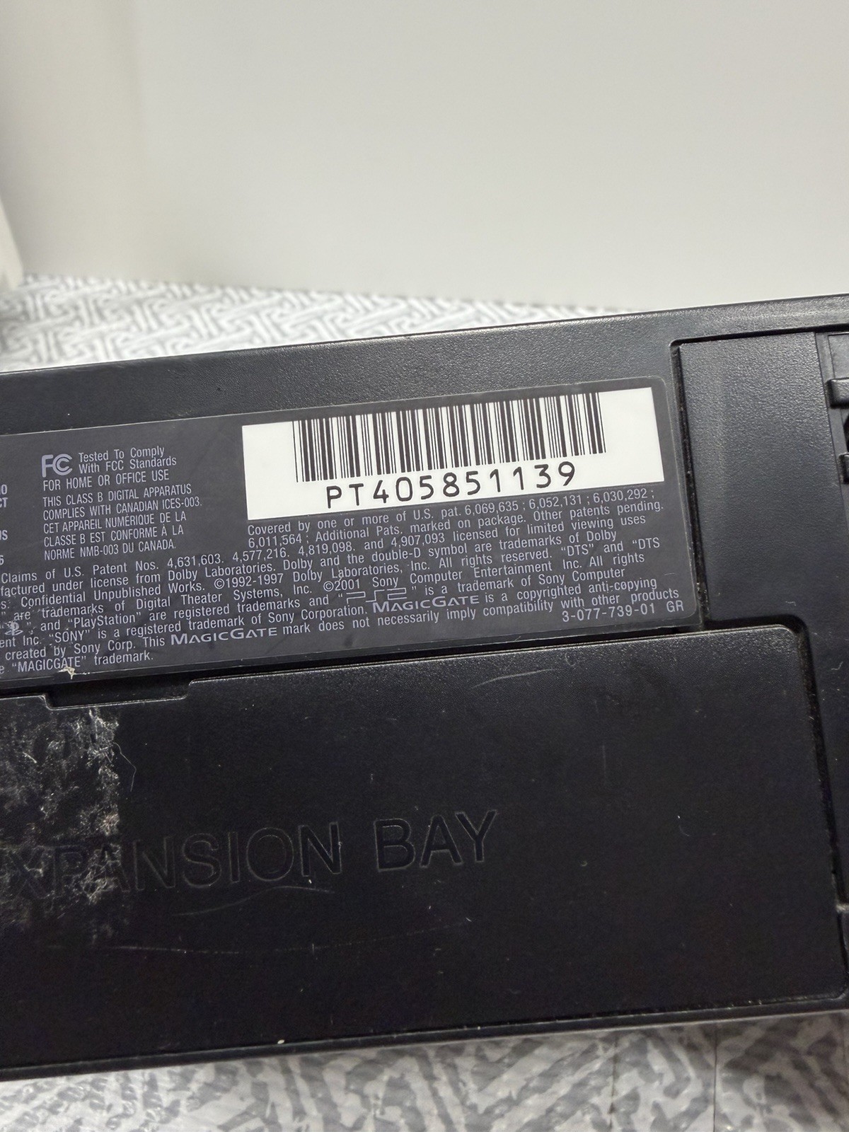 Sony PlayStation 2 Console – Black (SCPH-39001) Tested & Working W/ Game READ!