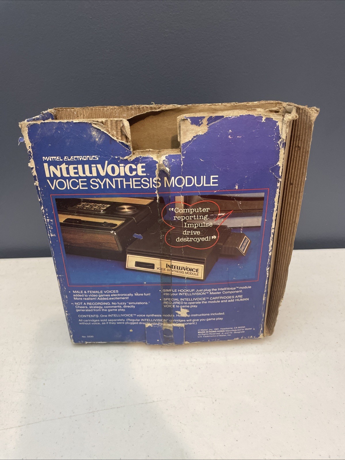 Mattel Intellivision 2 II Console Bundle in Box W/ Voice Synthesizer
