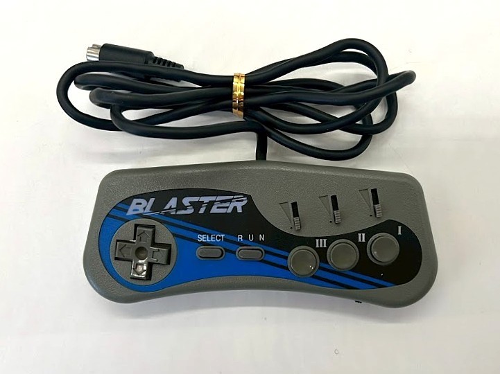 NEC PC Engine Core Grafx Console Slow/Rapid-fire Controller 2xHu NTSC-J #512