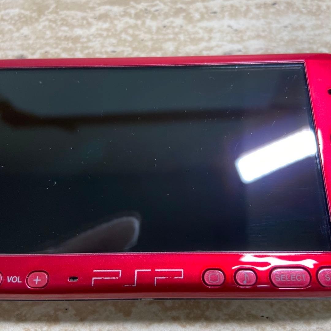 Sony PSP-3000 Radiant Red Boxed Complete Near Mint Tested Console 7098