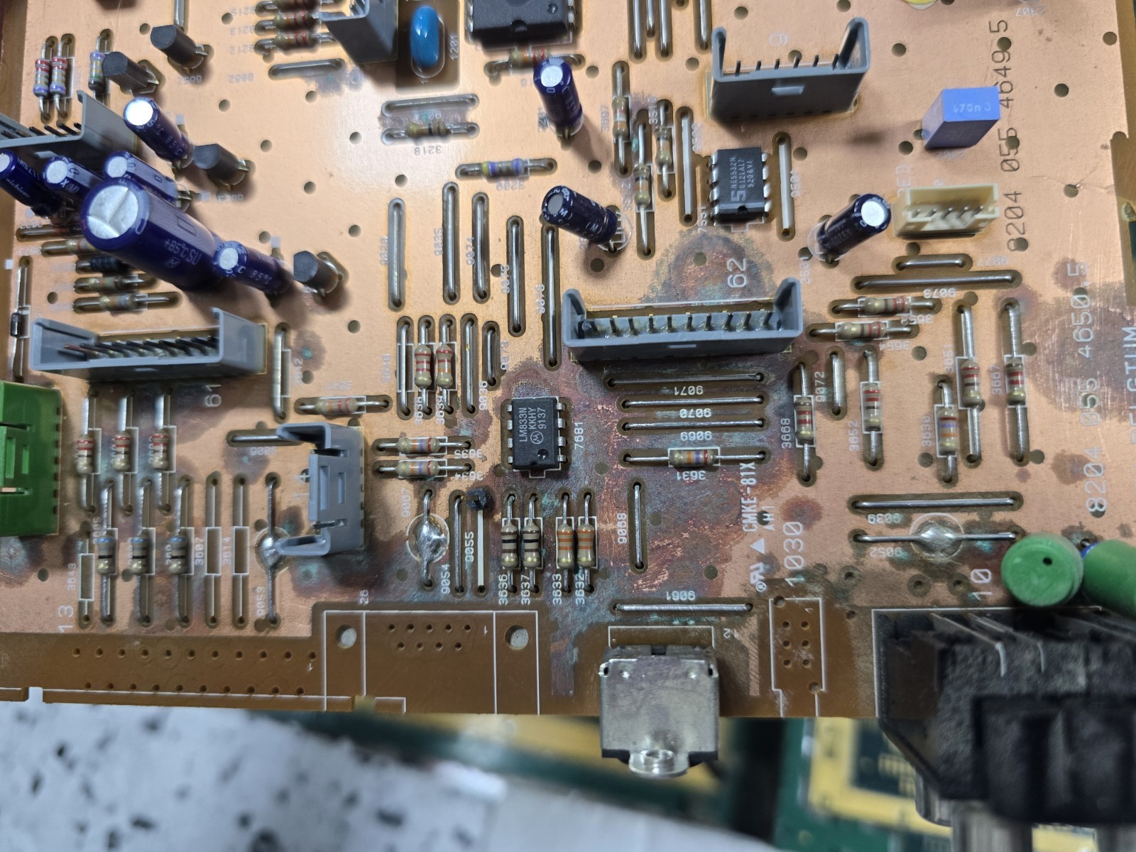 Philips CDI 910 EXACT CORROSION Motherboard-Not Tested-Intact-PARTS-READ ALL
