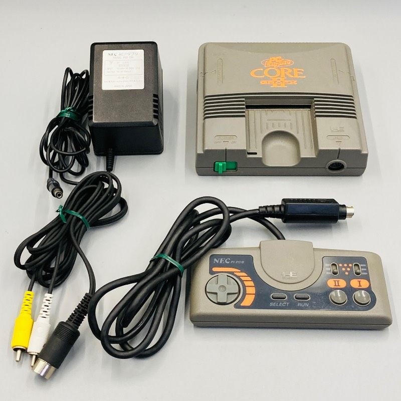 NEC PC Engine CoreGrafx II 2 PI-TG7 Console System Tested s2268M