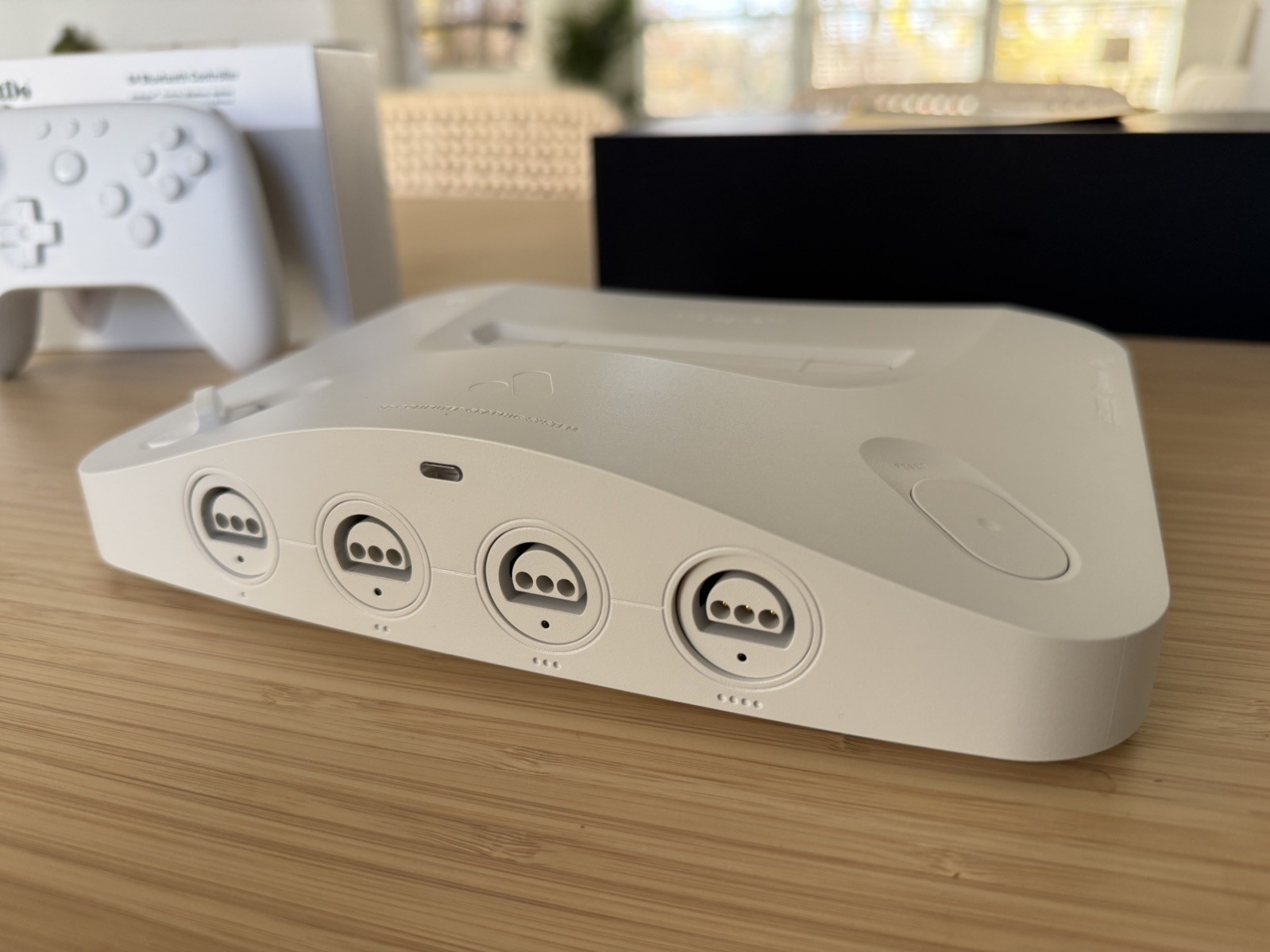 Analogue 3D N64 Console (White) + 8BitDo Controller (White) – Ships Immediately!