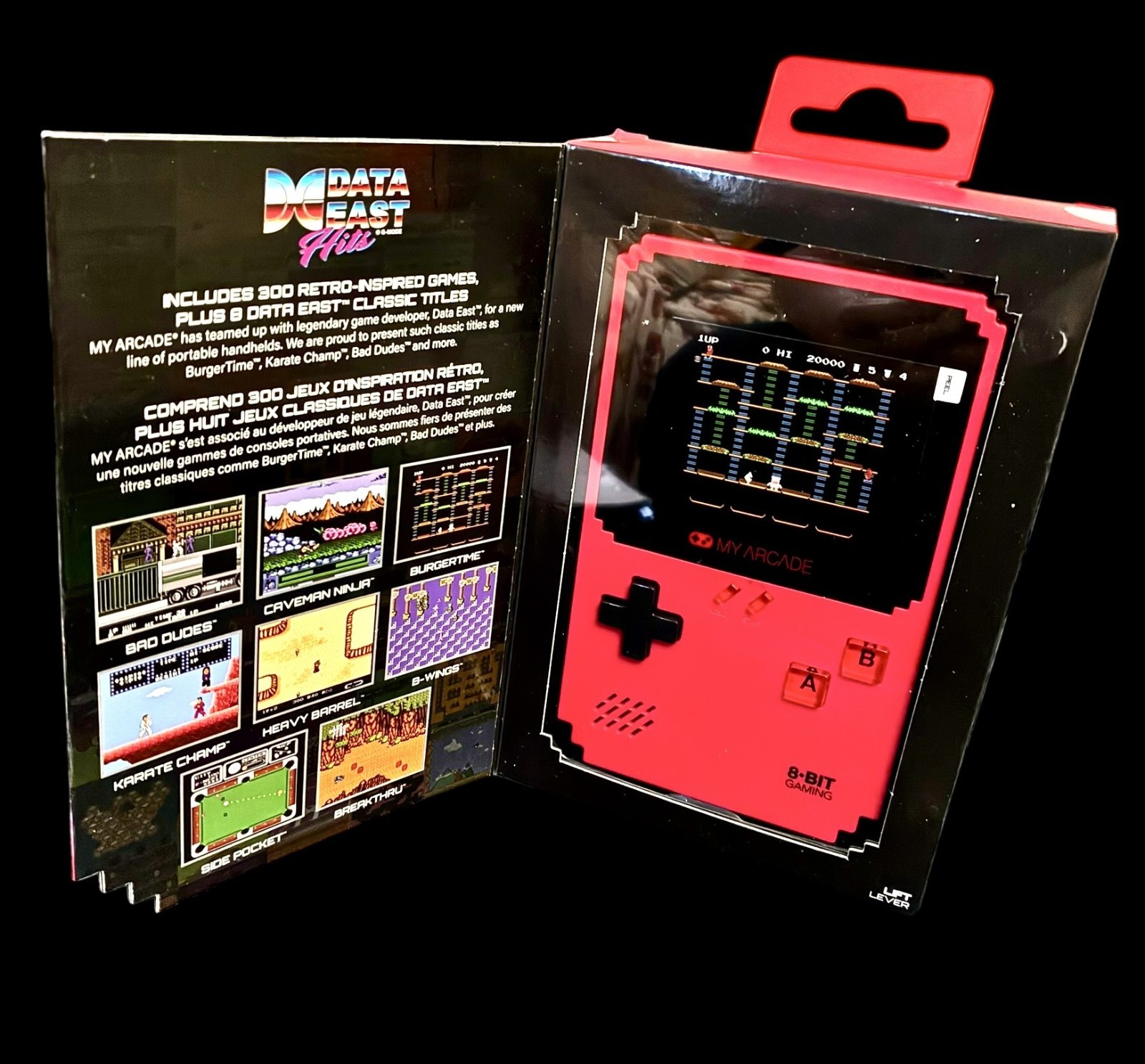 My Arcade Pixel Classic portable Gaming System 300 Games handheld New DGUNL-3201