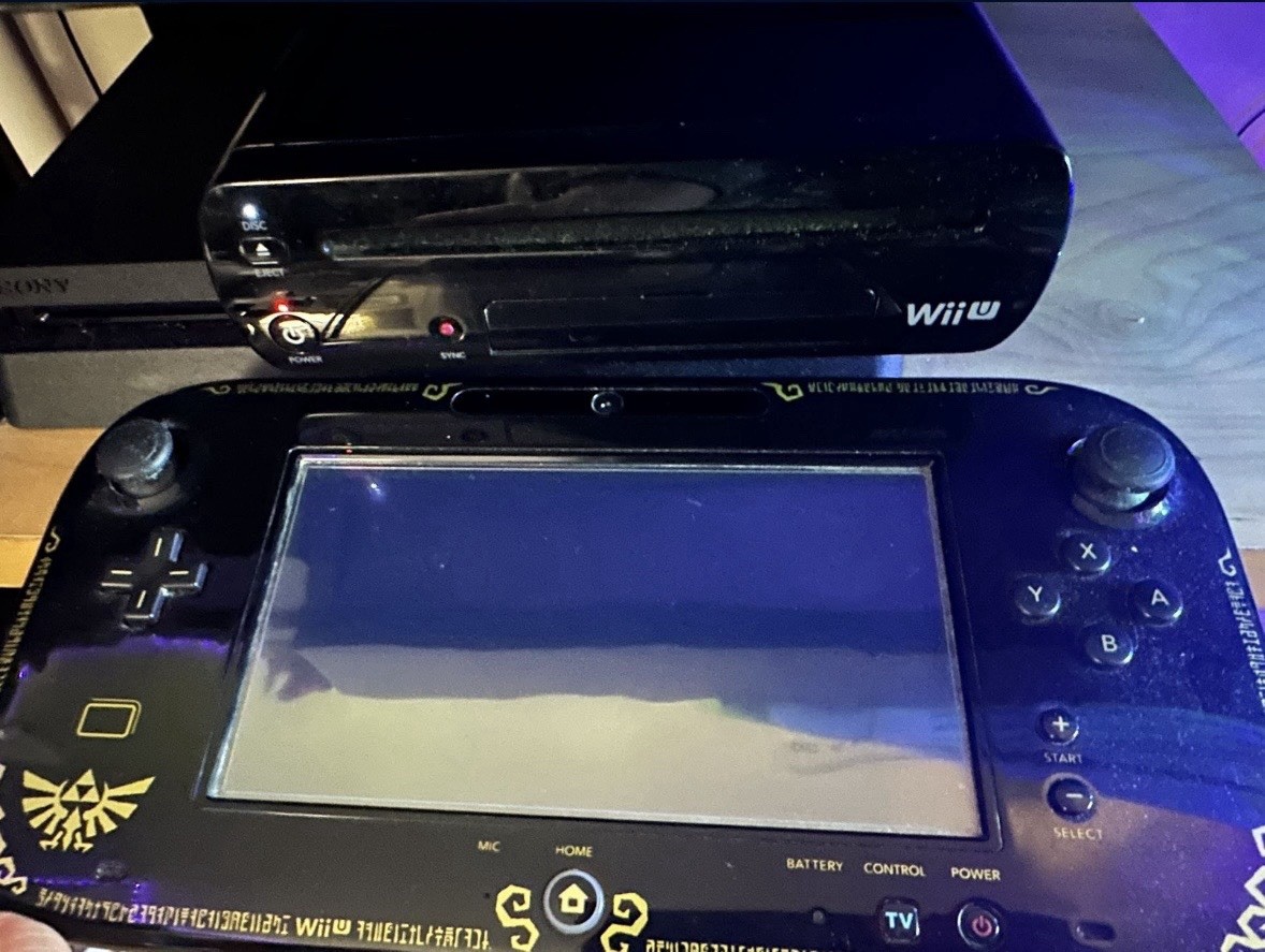 Nintendo Wii U Legend of Zelda Edition Console – Working, Great Condition