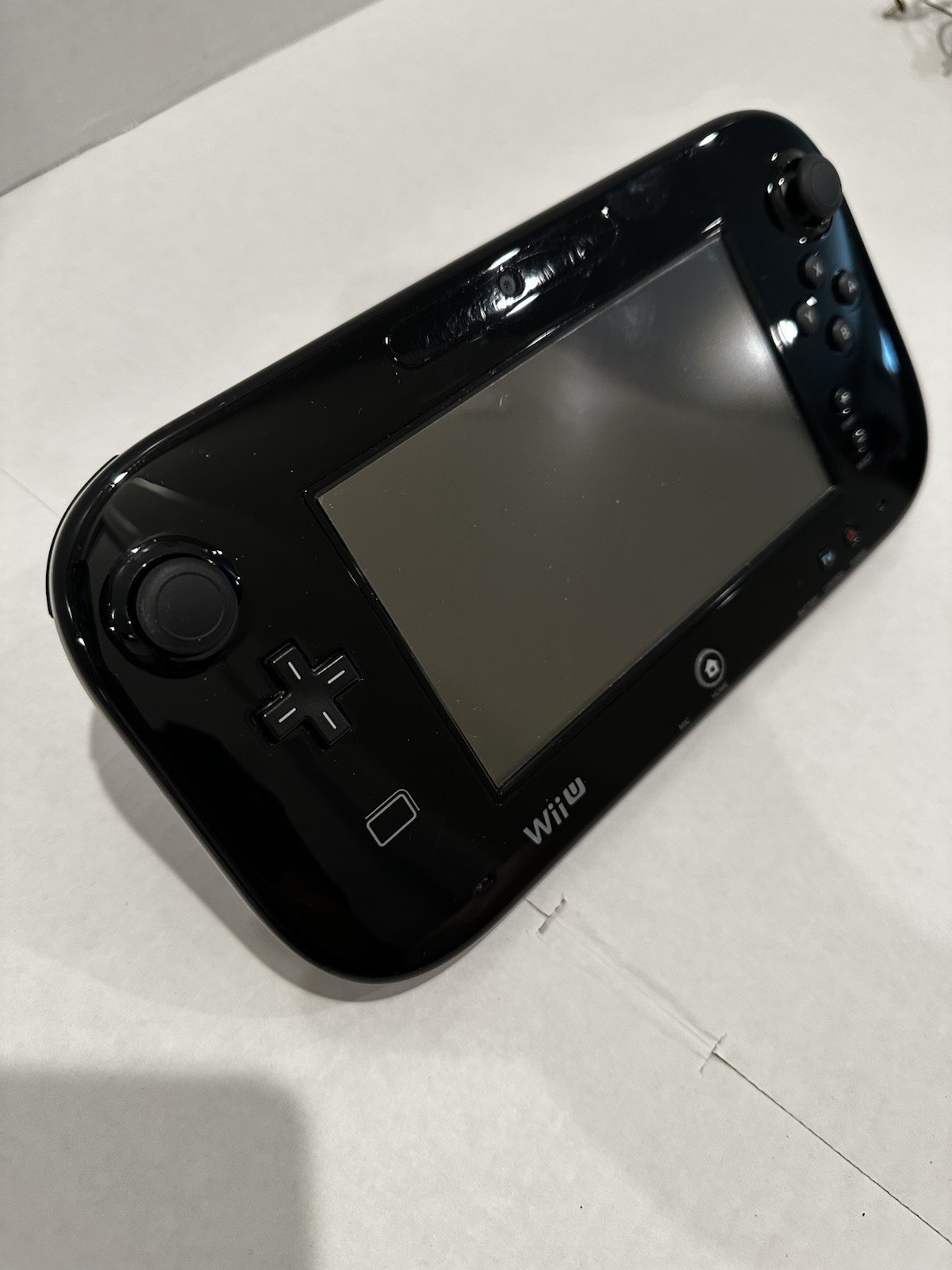 Nintendo Wii U Console Bundle GamePad HDMI OEM Cables Mario Maker Splatoon