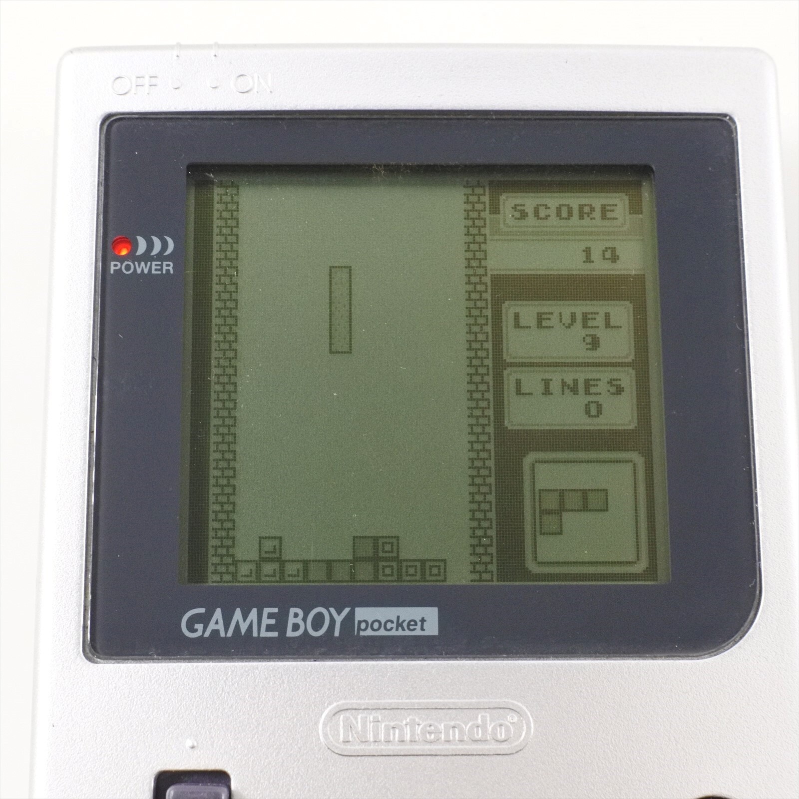Gameboy Pocket Console Silver MGB-001 Boxed Nintendo CHINA MH13250141 gb
