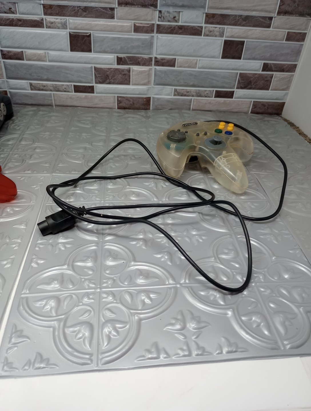 Nintendo 64 System 32MB Home Console Charcoal Gray W/ 3 Controllers , Cords