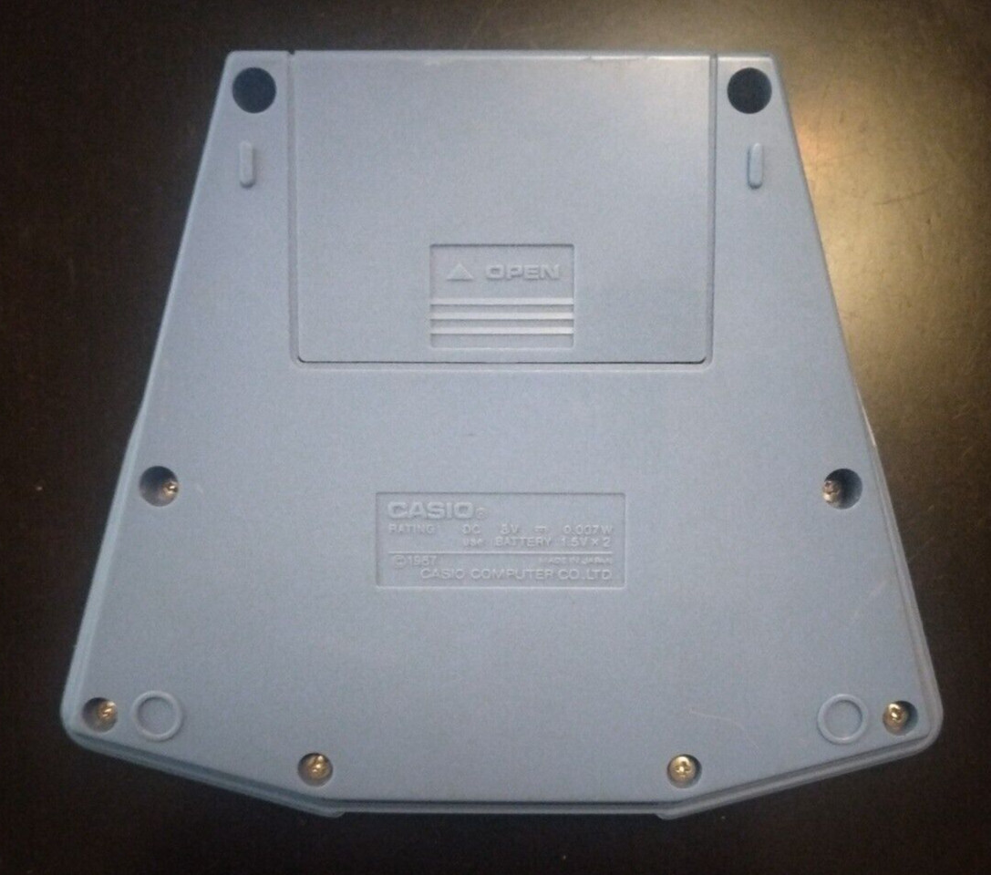 Casio Beam War Game & Watch 1987