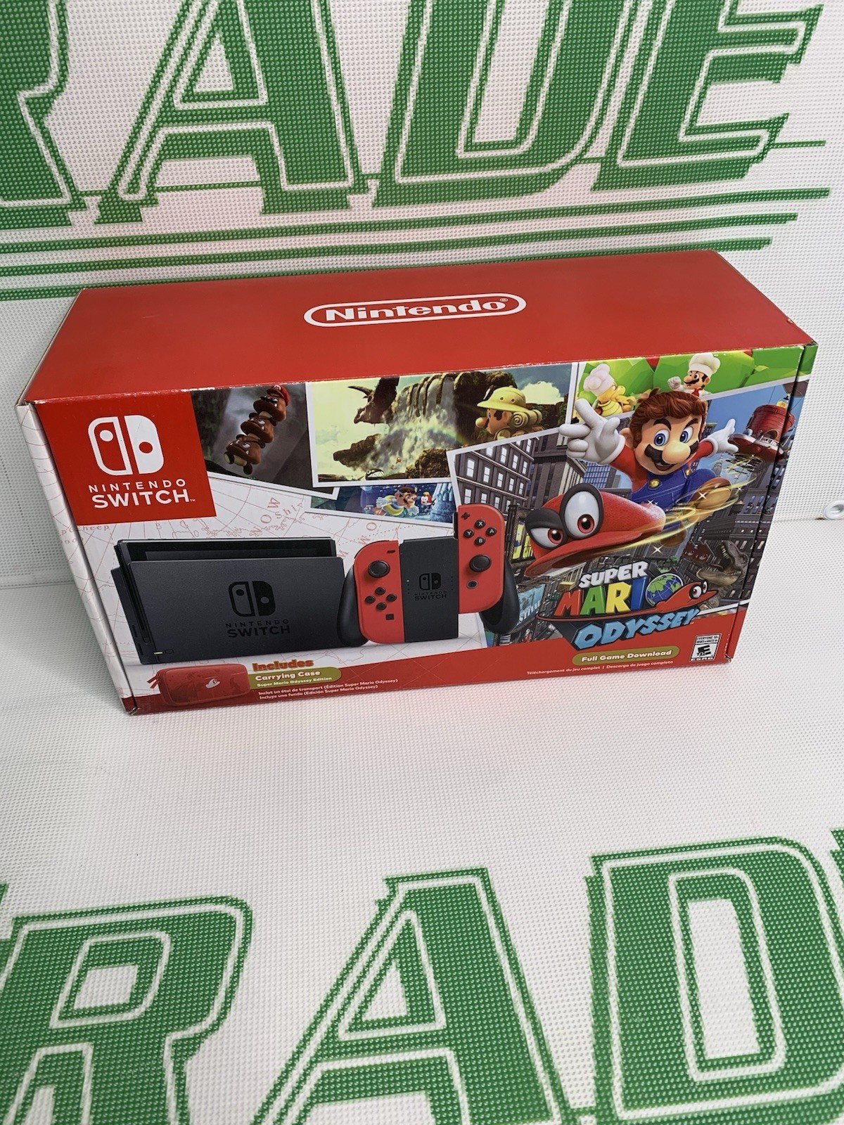 Nintendo Switch Console Super Mario Odyssey Edition (Box Only)