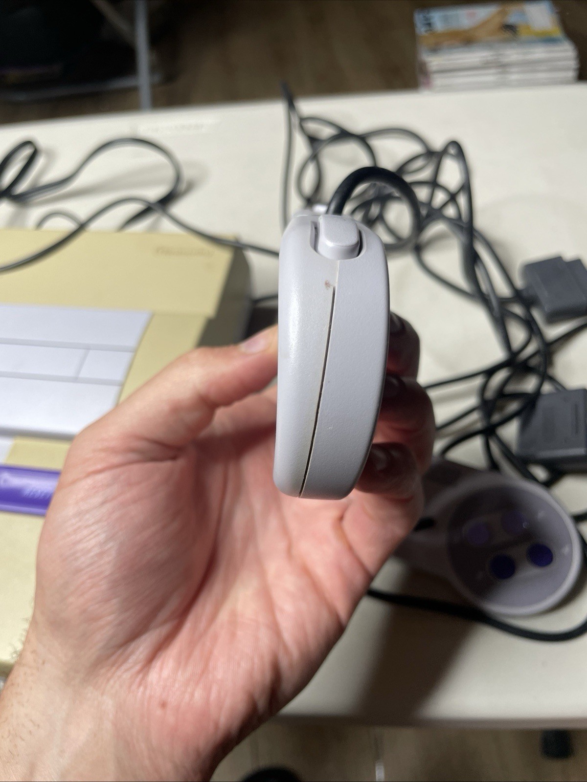 Super Nintendo SNES Console Bundle – Tested – Two Controllers