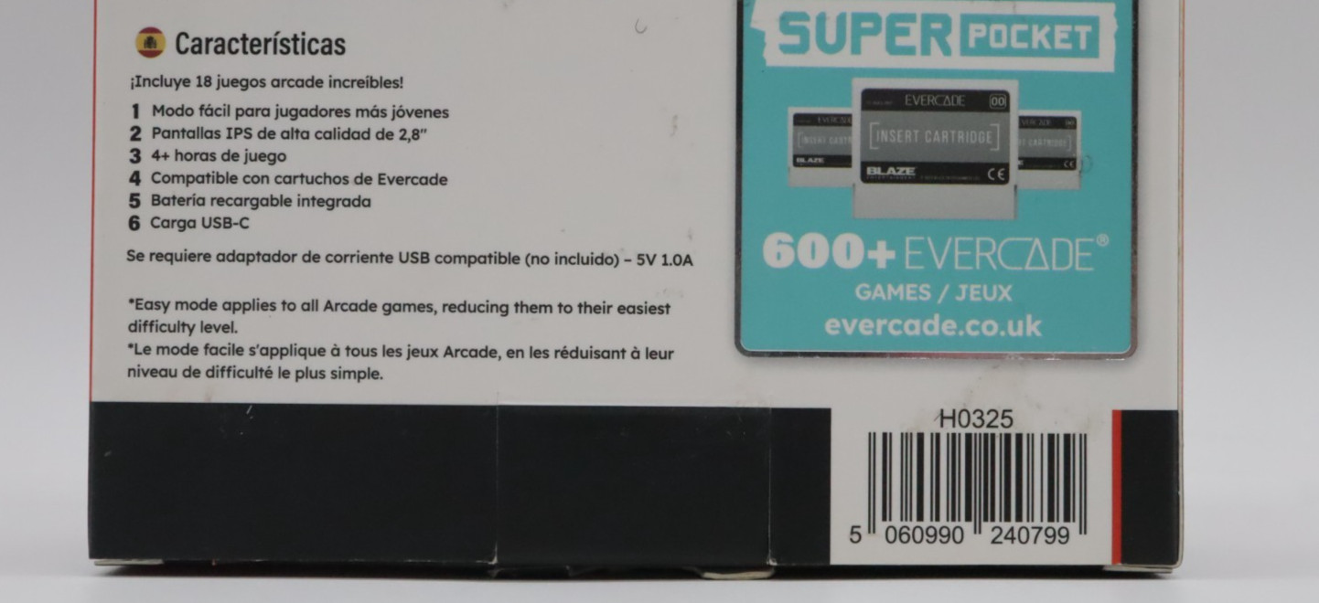 Blaze Evercade Super Pocket Atari Edition-50 Games (H0325)