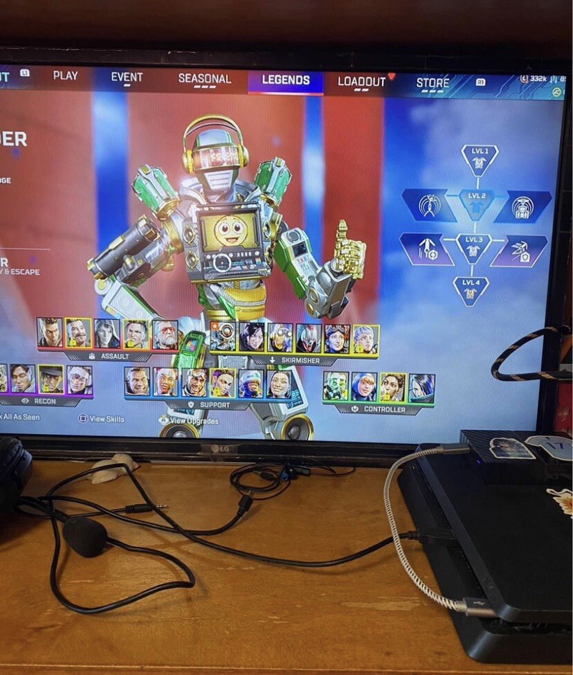 Used PS4, With New Updated Internal hardrive