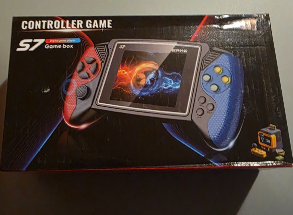 Controller Game Game Box White Digital Game Player S7 PSP OR Switch Style