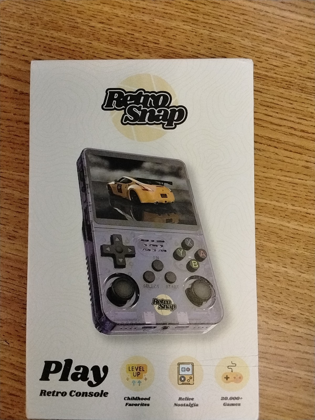 Retro Snap Handheld Game Console