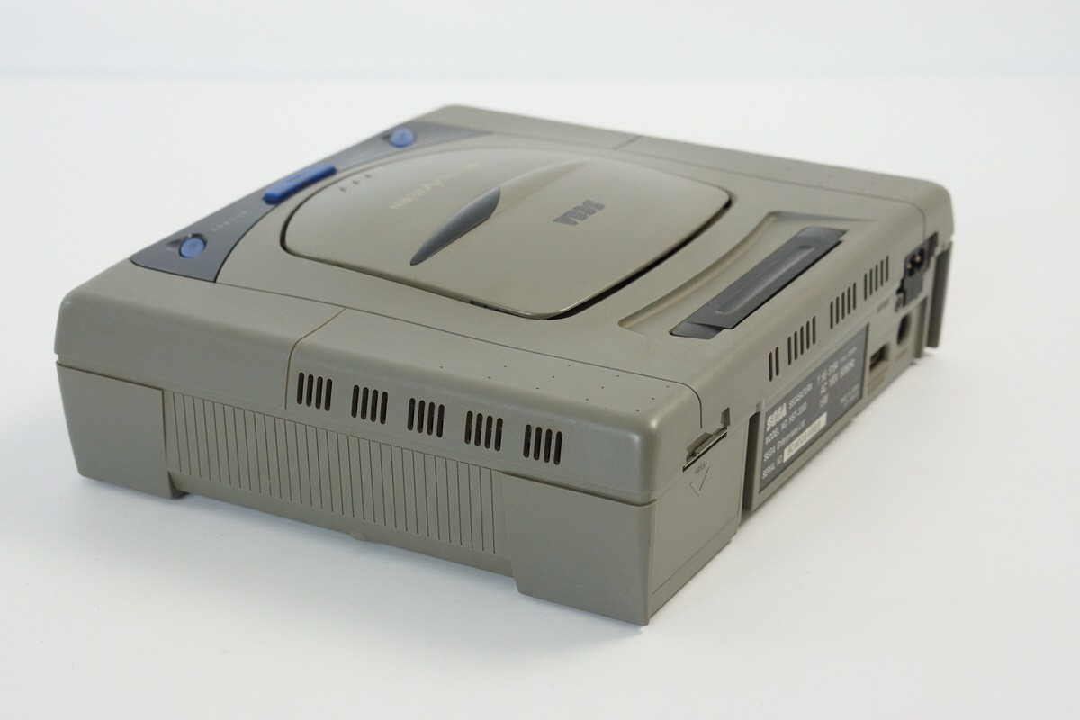 Sega Saturn Console -System Only- GREY HST-3200 Tested NTSC-J JAPAN Game 8407