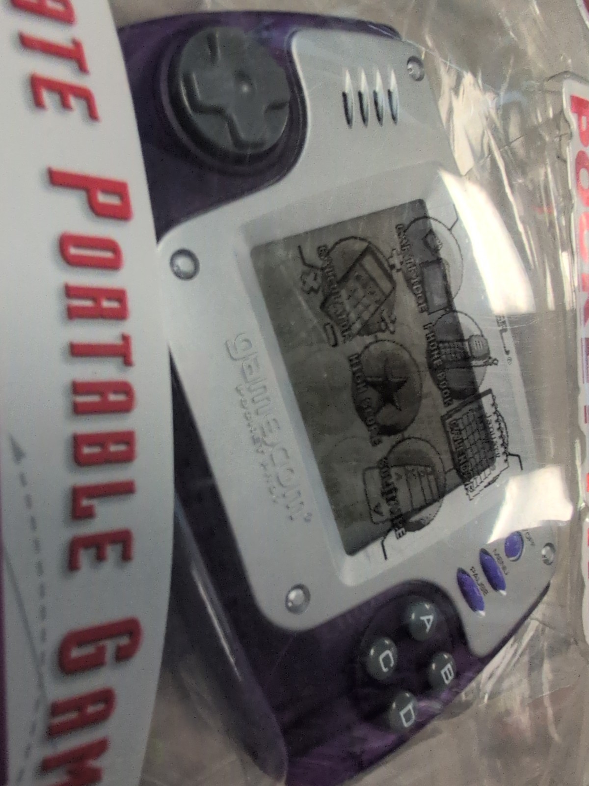 Game Com Pocket Pro Purple (Tiger Electronics) – Unopened New Sealed System 1999