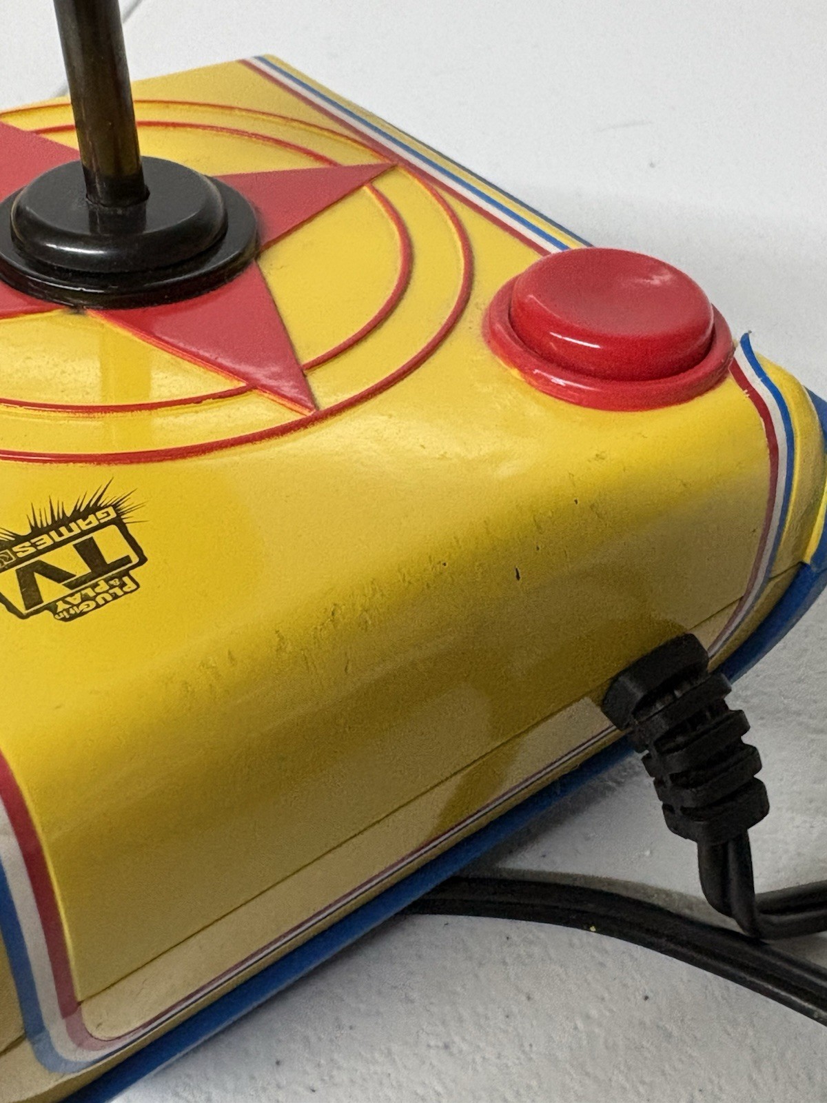 Namco Super Pac-Man Plug & Play Microconsole Yellow 2006 Composite RCA