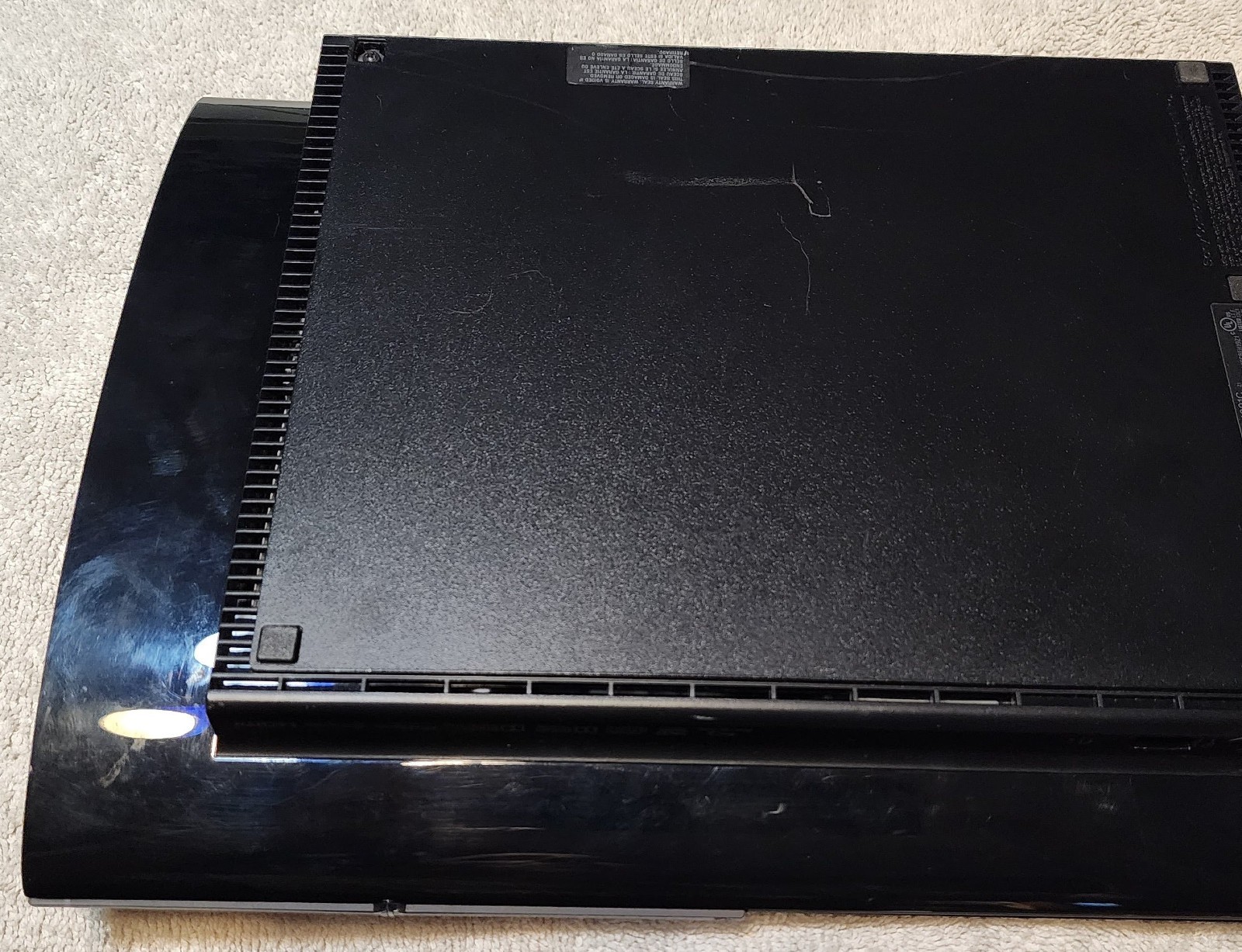 Sony PlayStation 3 Super Slim Console CECH-4001C 500gb Ps3 (Working) + 22 Games