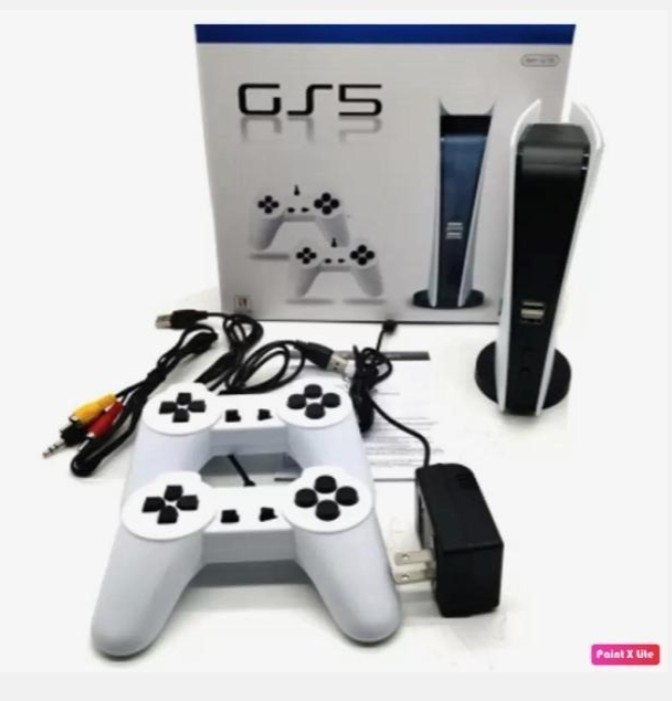 GS5 Retro Game Console – 200 Built-In Classic Games (New)