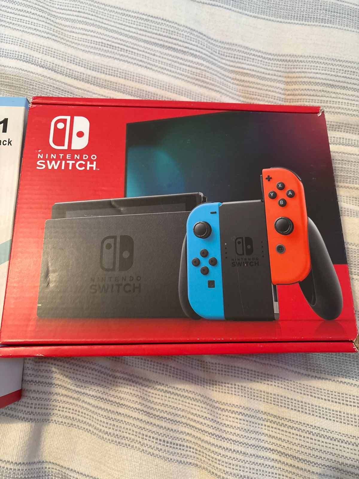 Nintendo Switch HAC-001(-01) Mario Red & Blue Edition – 32GB