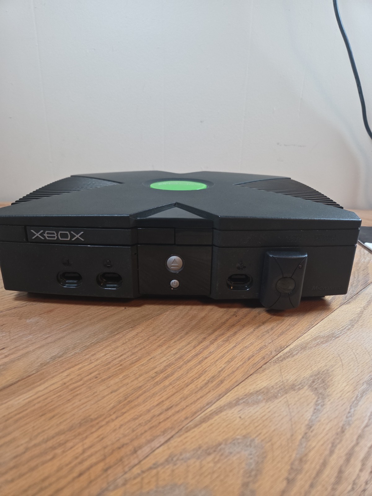 Microsoft XBOX Original Classic System For Parts with Remote and Manual No Chord