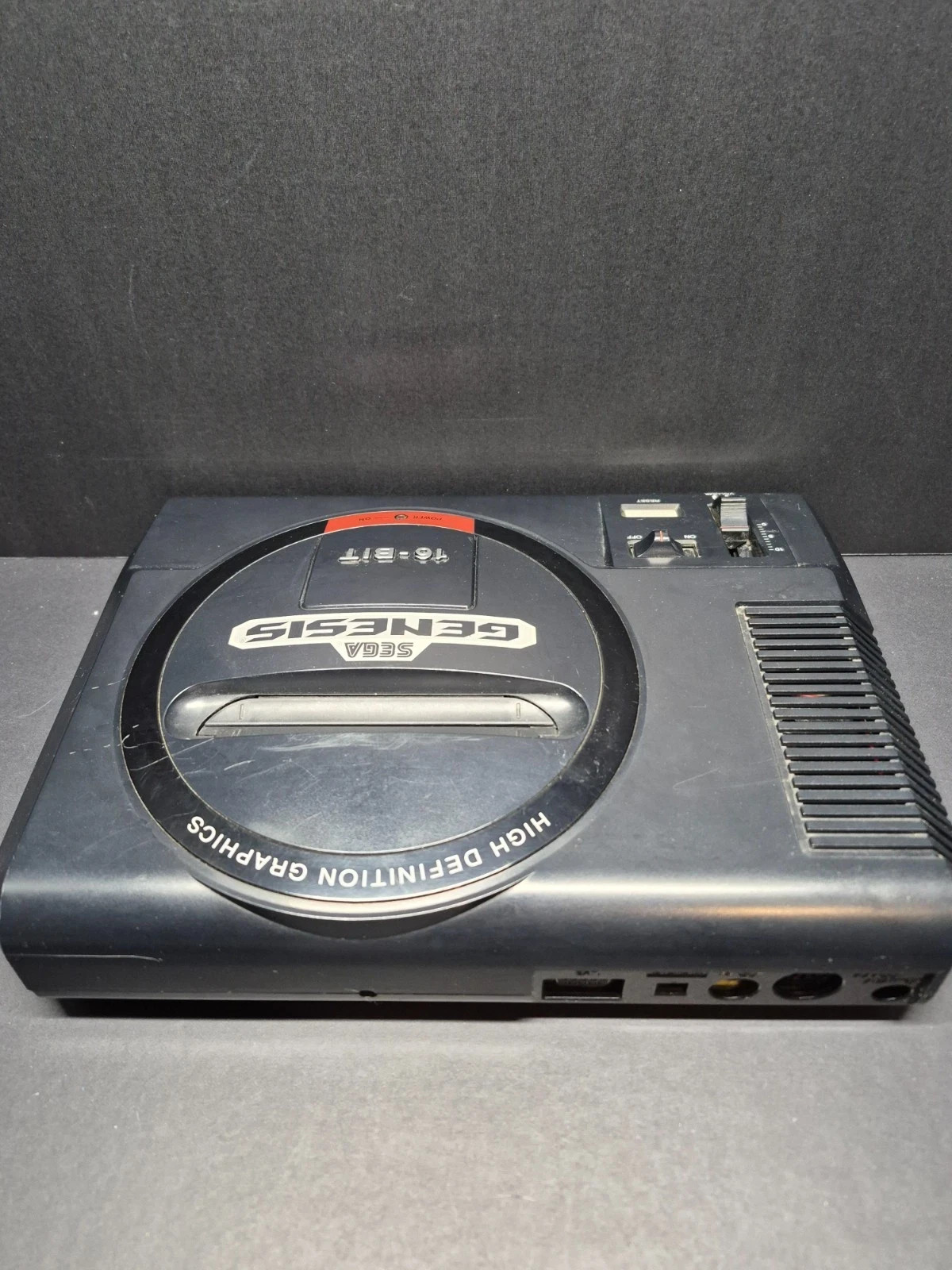 Sega Genesis 16-Bit Console Gaming System Black 1601