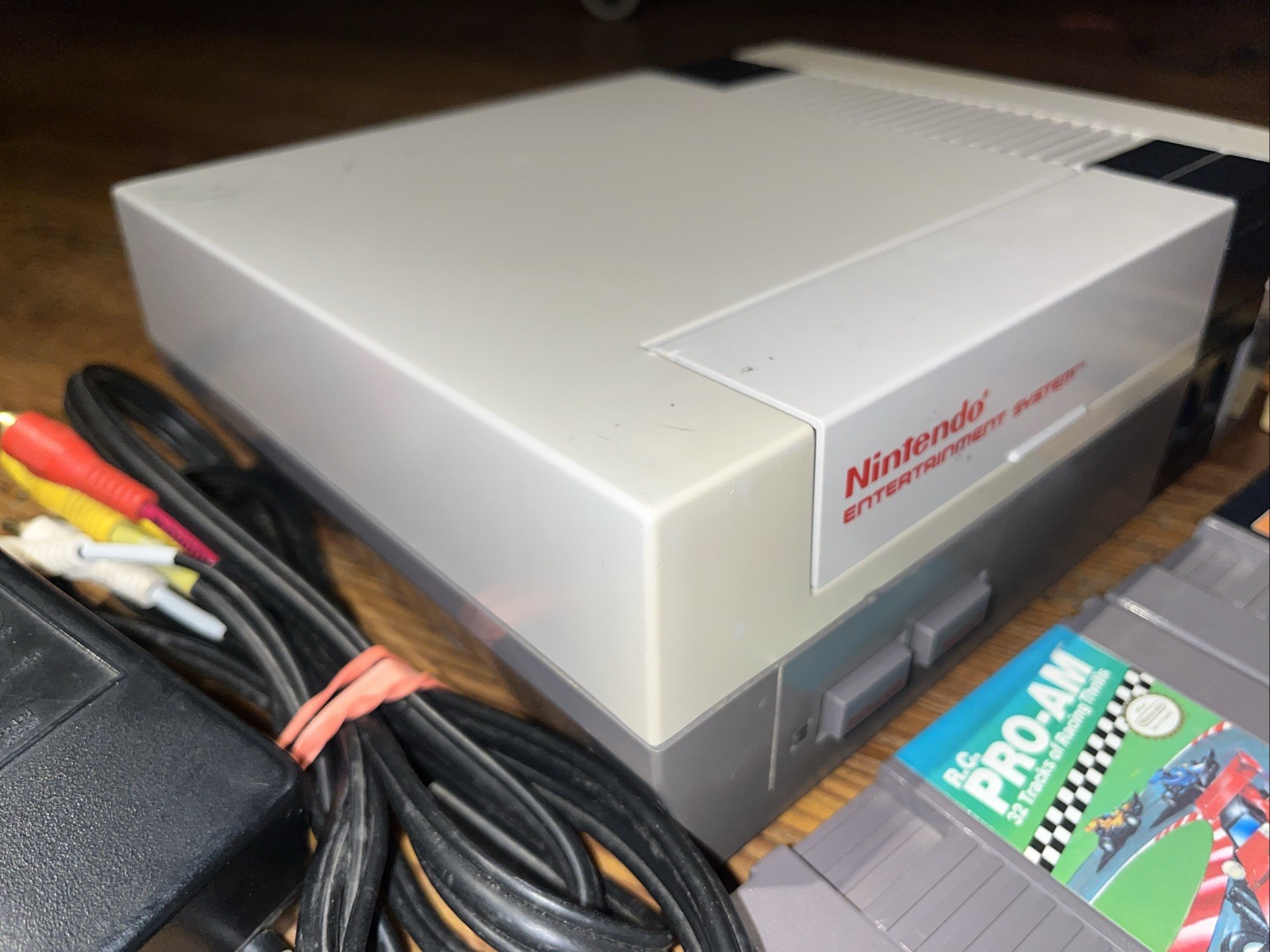 Nintendo NES System Bundle – Oem Power Cord + Authentic Games – Tested – VIDEO