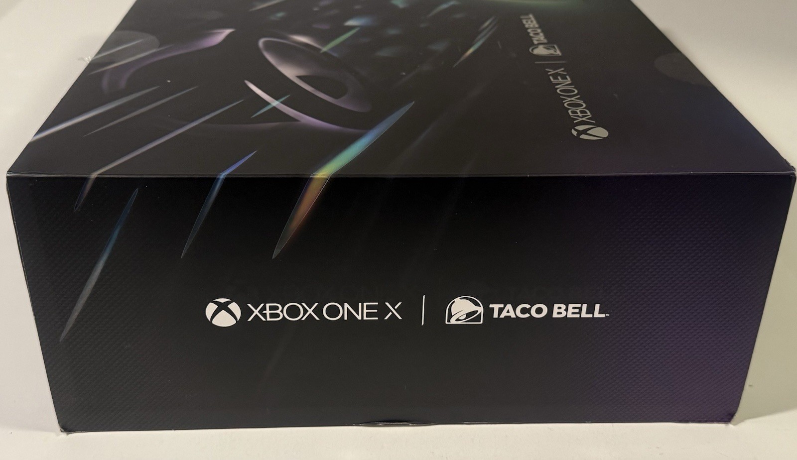 Xbox One X Eclipse Taco Bell Edition Controller & Stand Bundle Open Box New