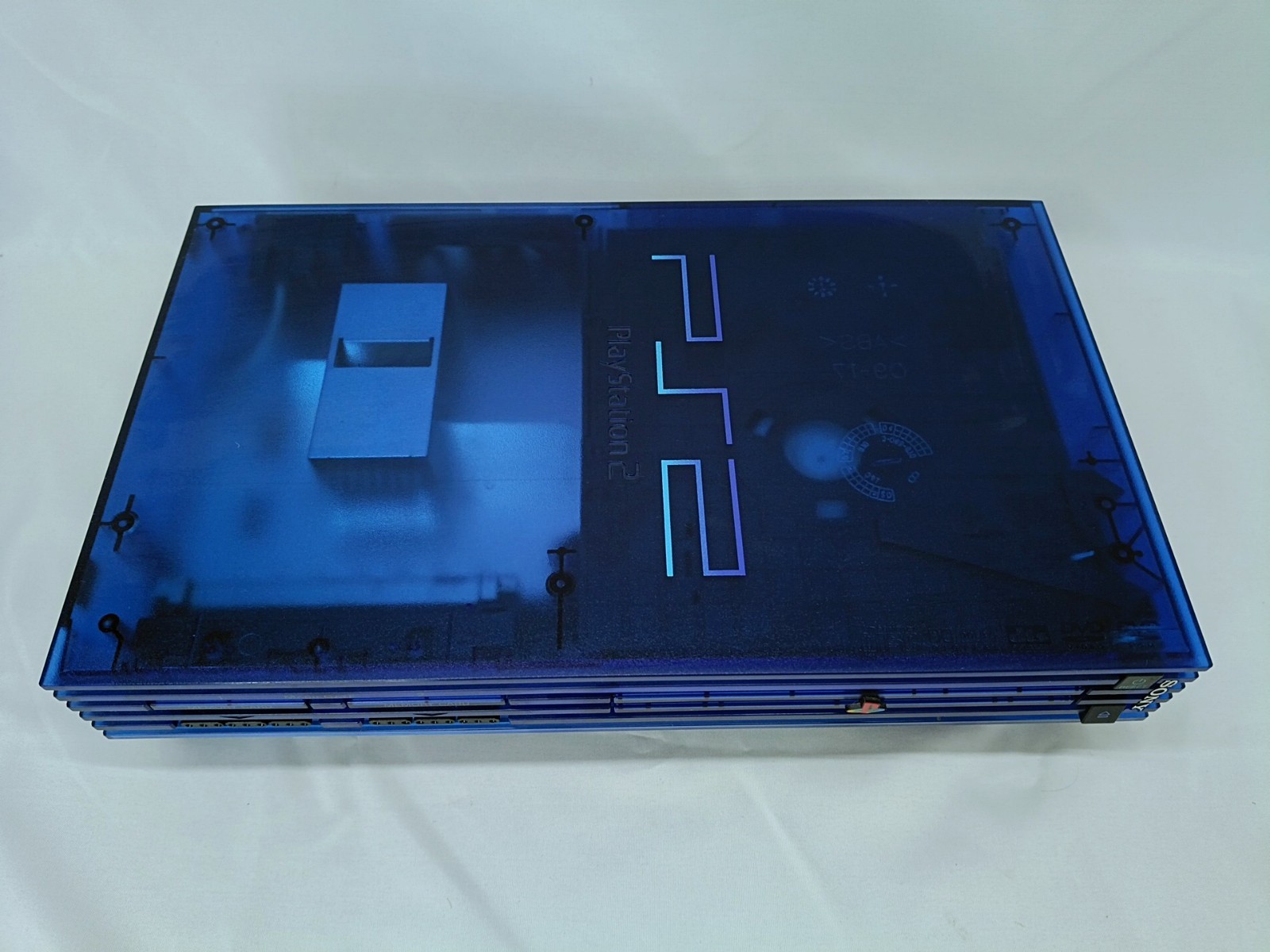 PS2 Ocean Blue Console Box set Playstation2 NTSC-J Japan Tested