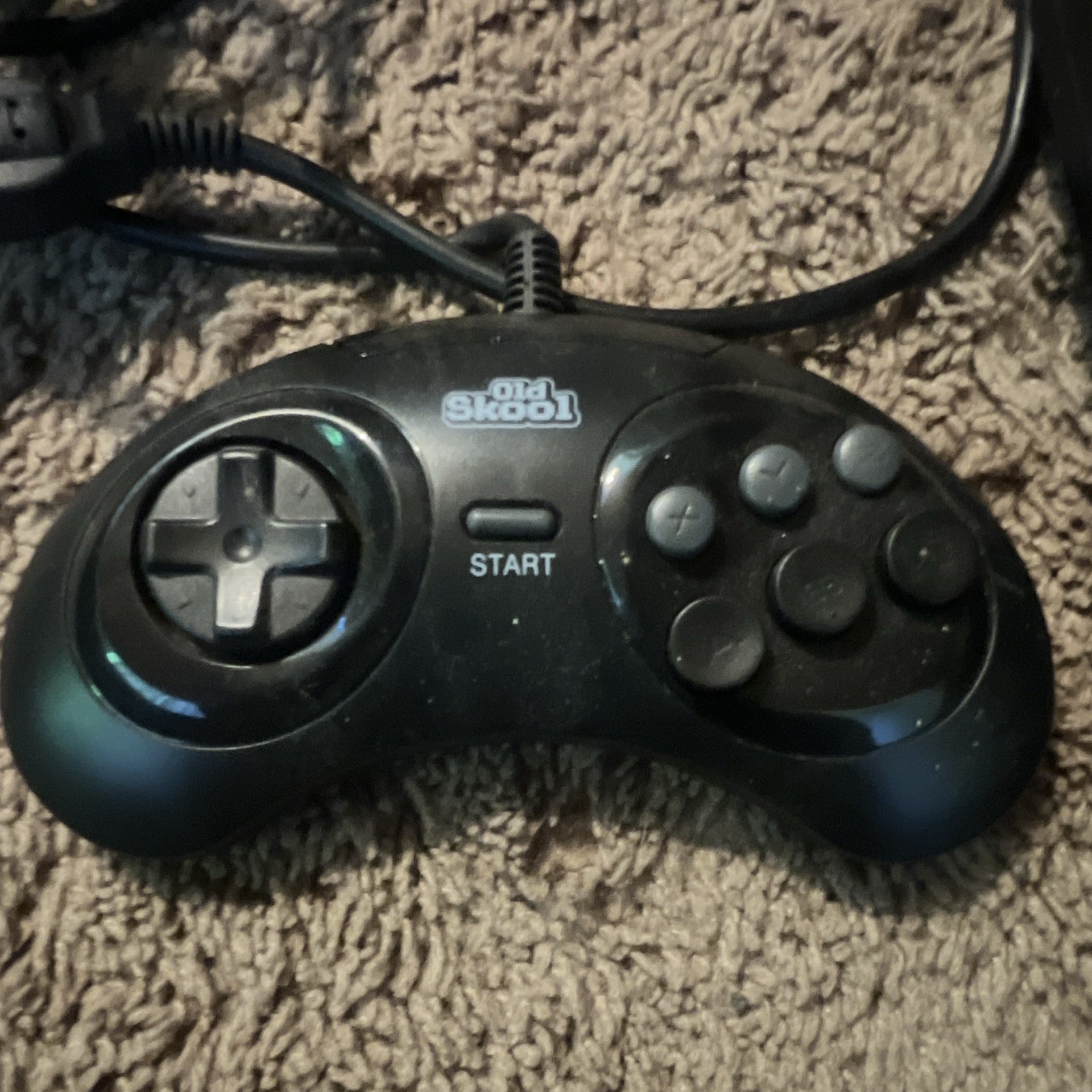 SEGA Genesis 16-Bit Model 1 Console MK-1601 w/ Power Cord & Wired Controller