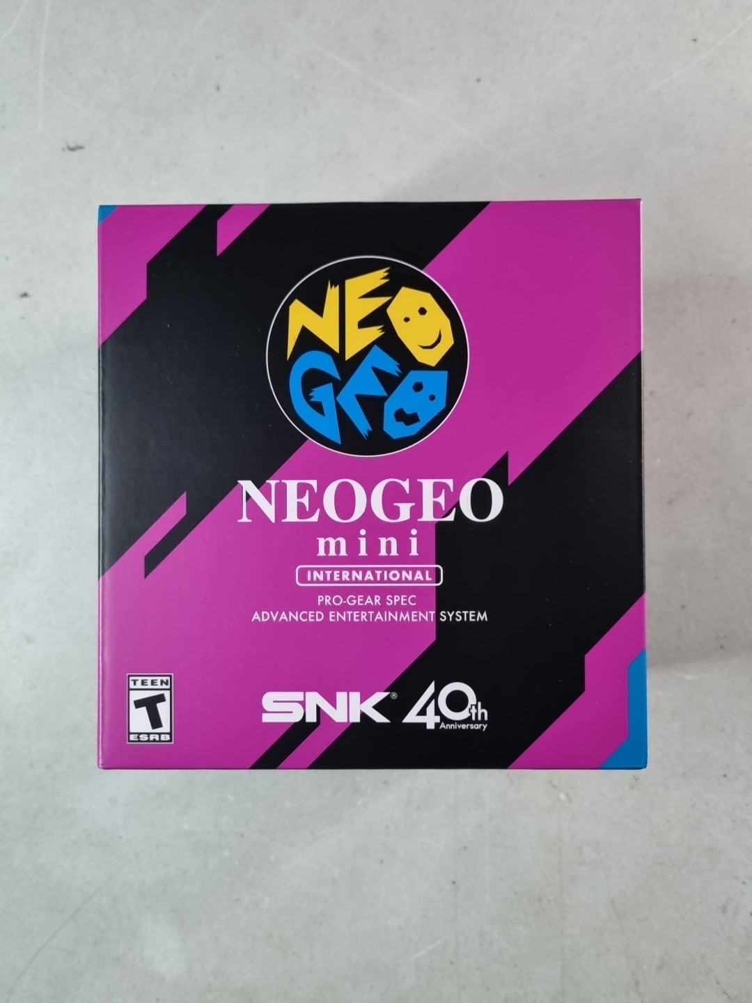 NEOGEO Mini International Classic Edition SNK 40th Anniversary Brand New Sealed