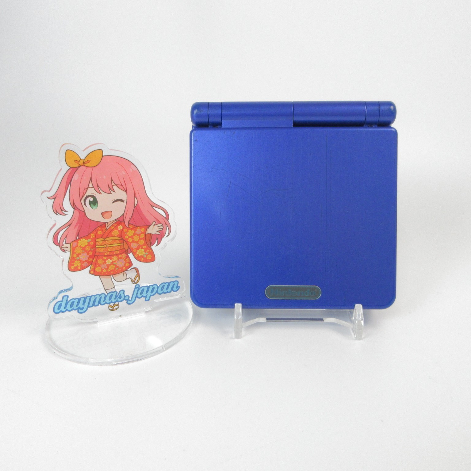 【Very Good】Nintendo GameBoy Advance SP Azurite Blue GBA Console Only #RET0108/01