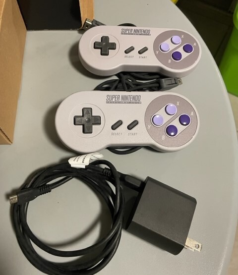 Authentic SNES Super Nintendo Classic Mini Super Entertainment System 21 Games