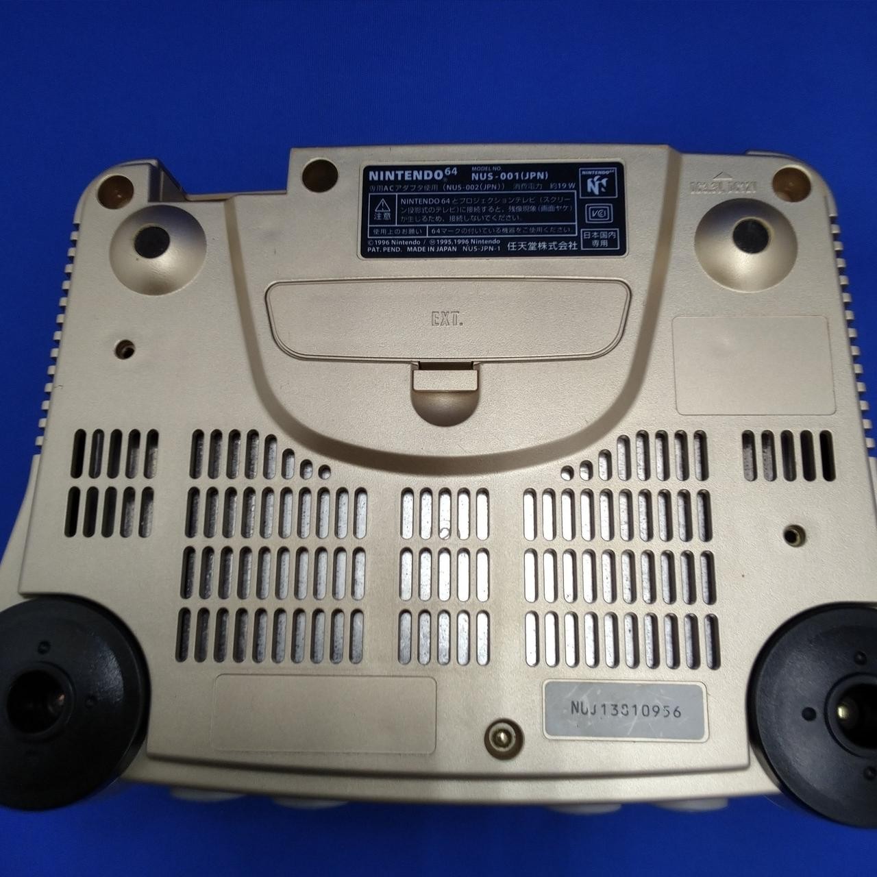 Nintendo 64 Gold Memory Expansion Pack Built in Model NUS 001(JPN) NINTENDO
