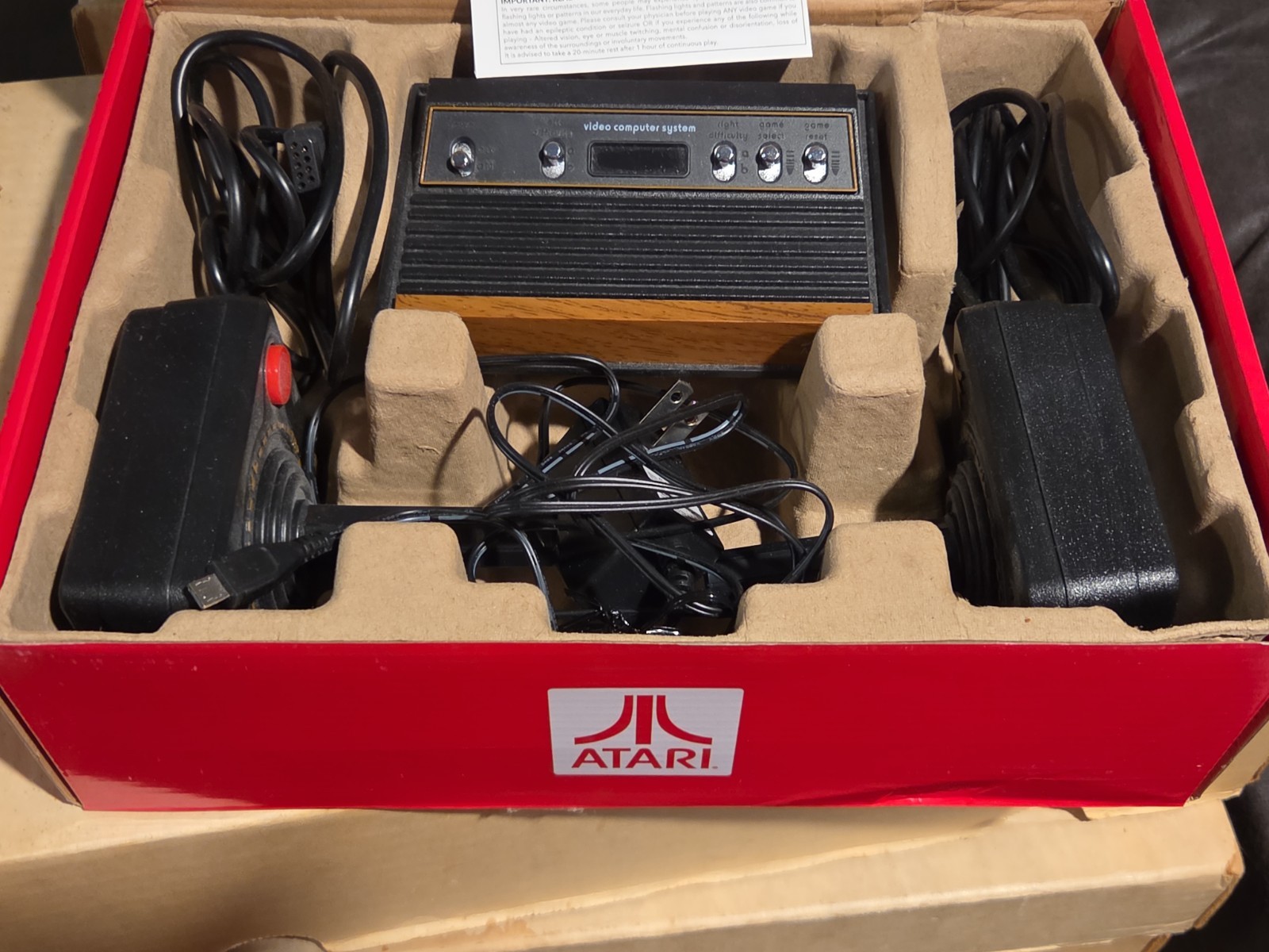Atari Flashback X Deluxe AR3060S HD 110 Games 2 Controllers Plug N Play