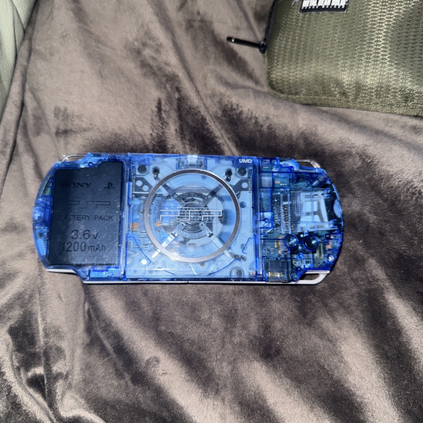 Sony PSP-3000 Translucent Blue Handheld Console
