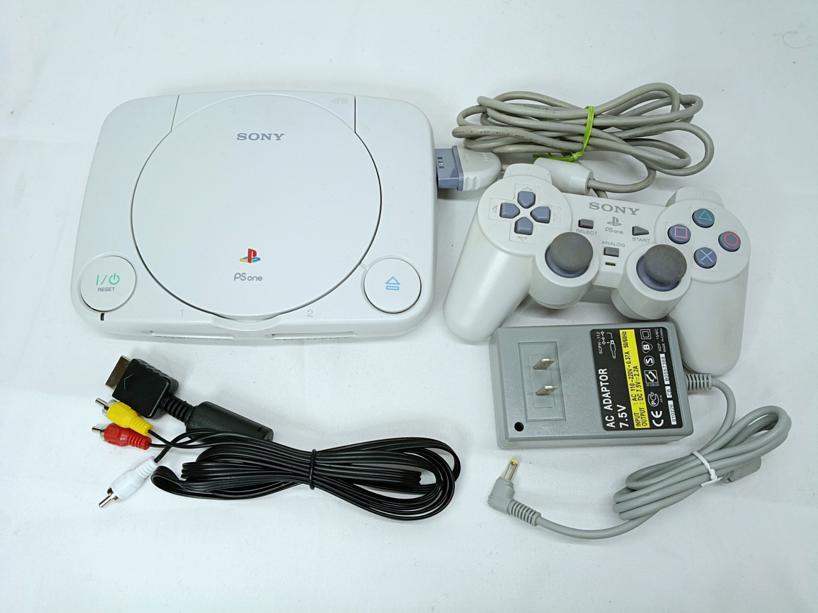 Sony PSOne SCPH-100 PS1 Console controller PS ONE NTSC-J Japan Tested