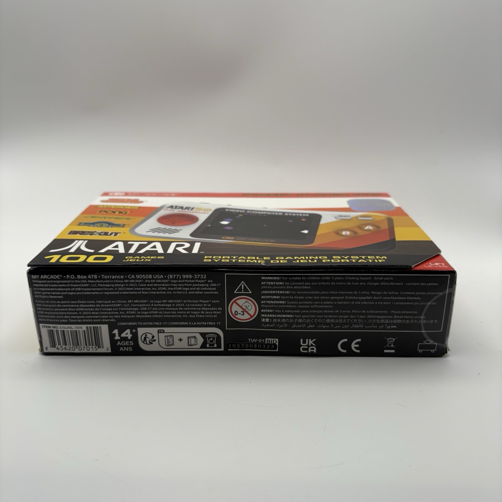 My Arcade Atari Pocket Player Pro: Portable Video Game System 100 Games NEW