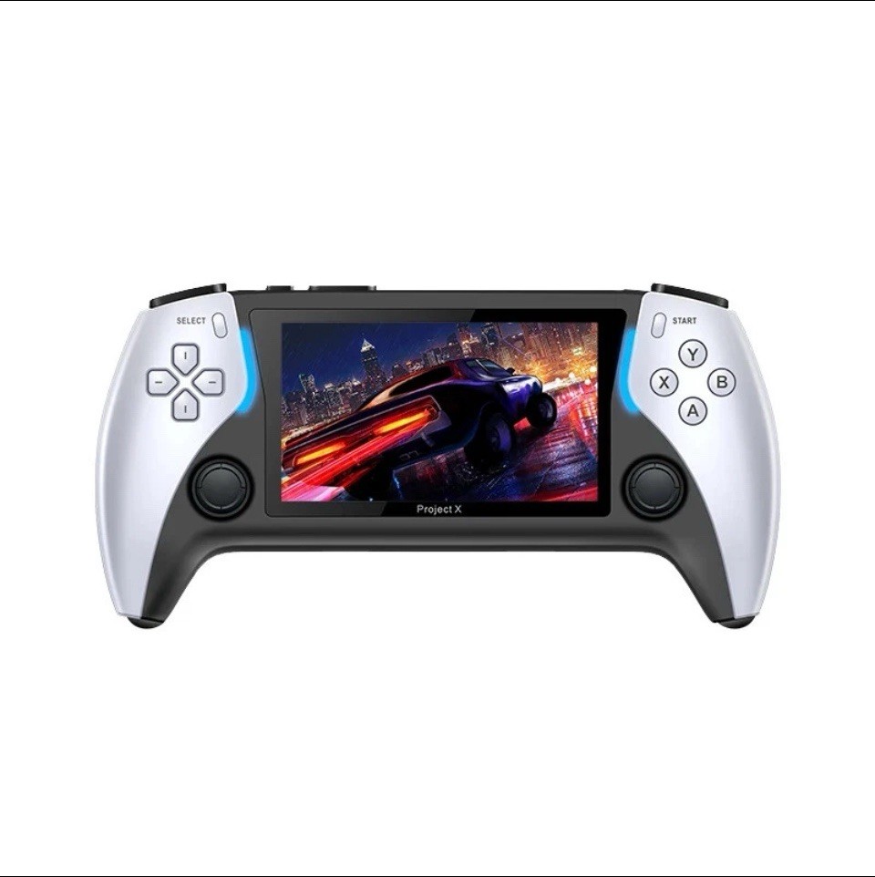 Project X * 4.3 Inch HD * game console * dual controllers * NEW