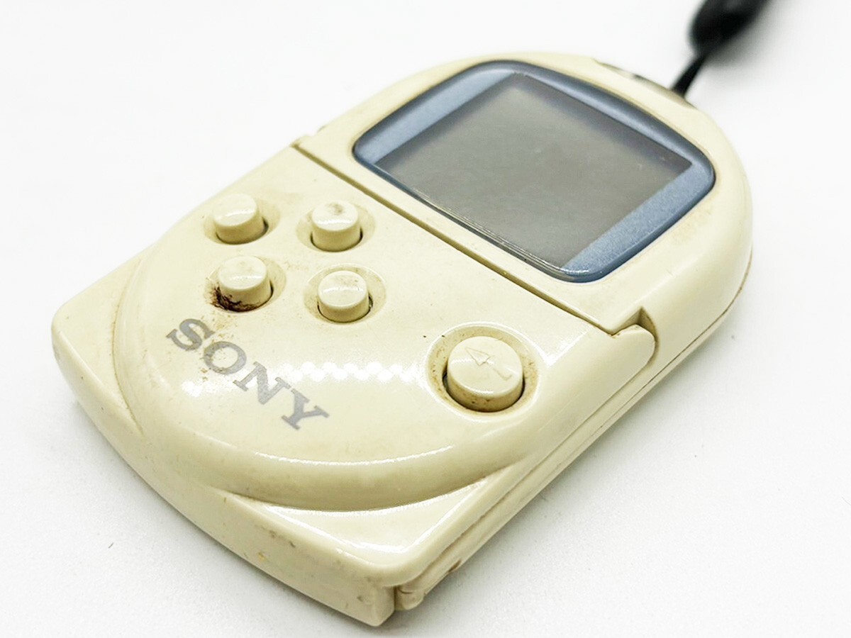 PS Pocket Station White Console A02344877 SCPH-4000 Boxed Sony Playstation Junk