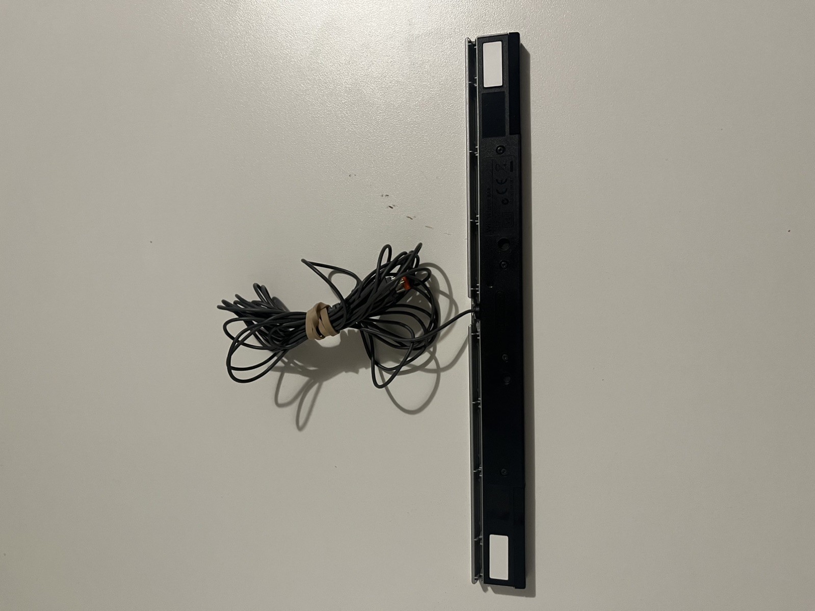 Nintendo Wii White Console Bundle Original Power Cord Sensor Bar AV Cables Set