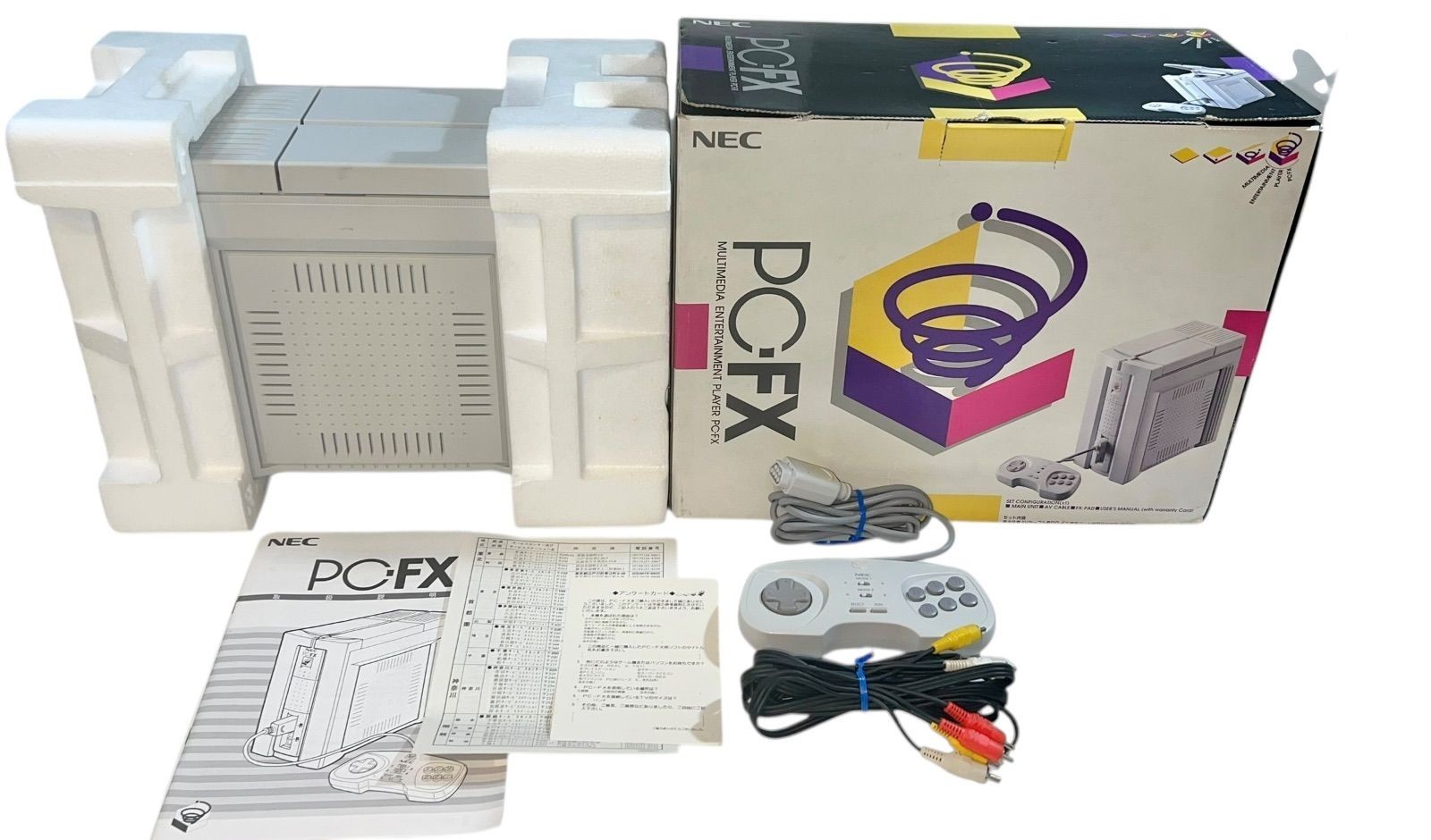 PC-FX Console Boxed NEC System game consoles From Japan Tested