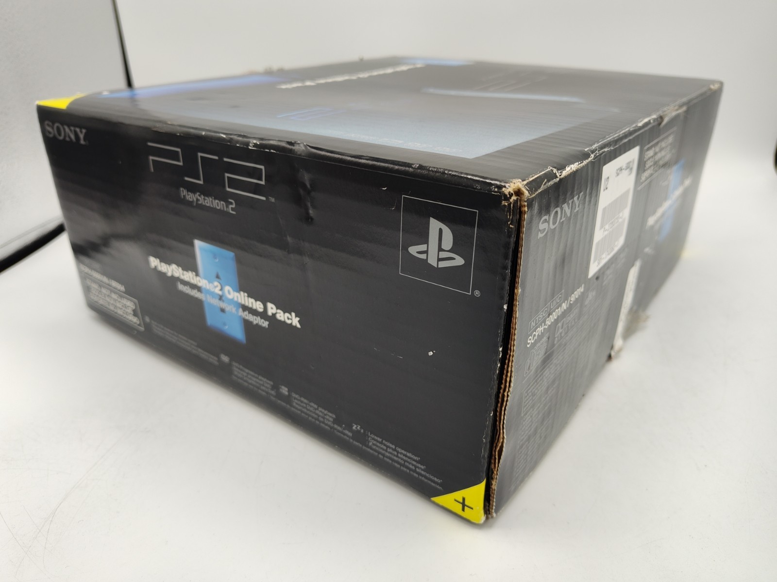 Sony PlayStation 2 SCPH-50001/N Online Pack Console Box ONLY + Case Protector!
