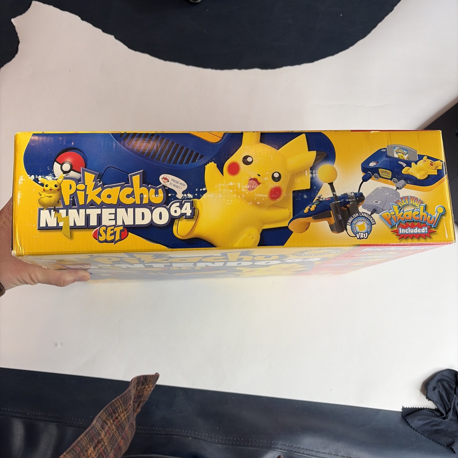 UNUSED MINT OPEN BOX Nintendo 64 Pokemon Special Pikachu Edition N64 COMPLETE