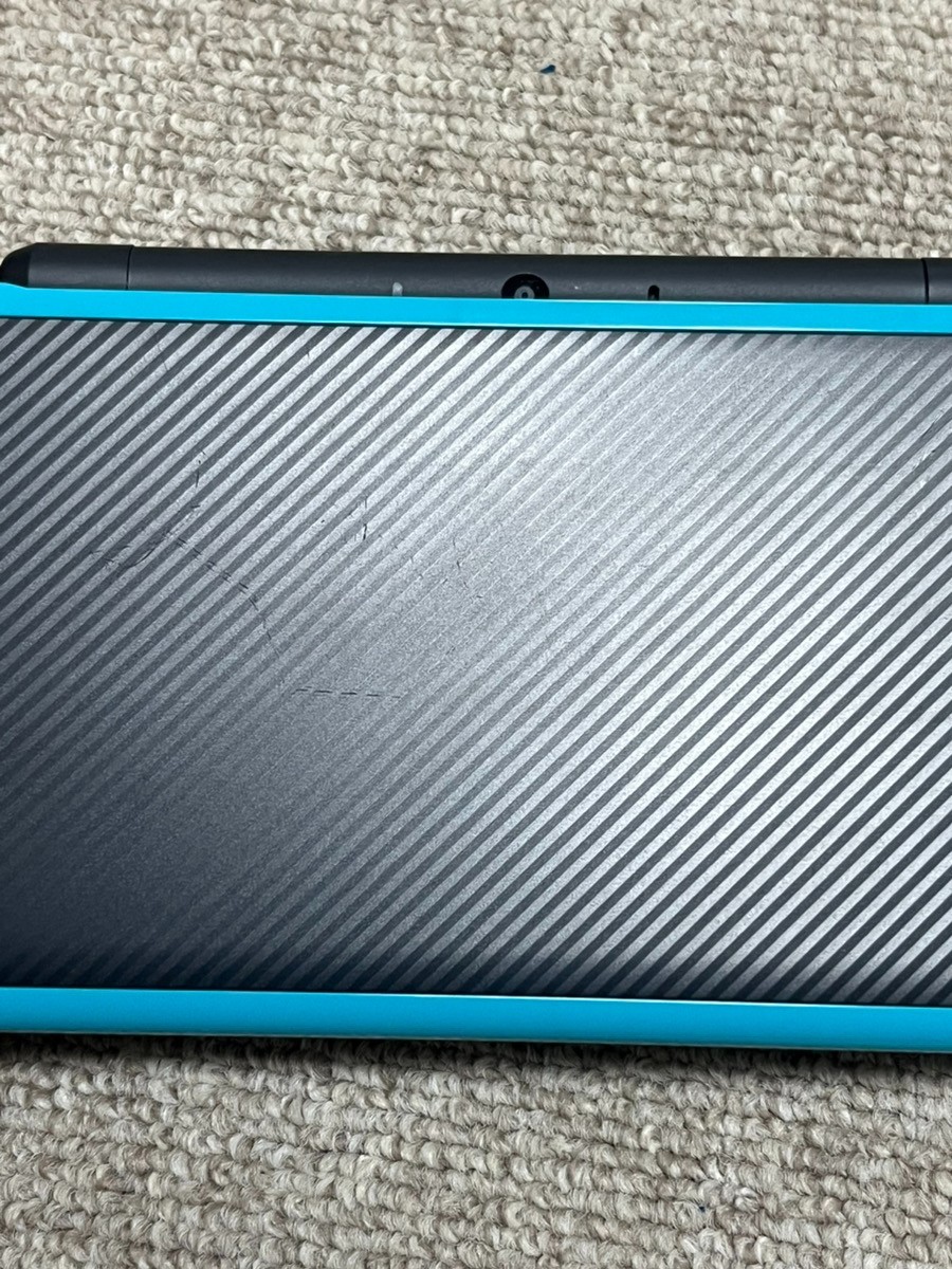 New Nintendo 2DS XL LL Black Turquoise Console Japanese B823