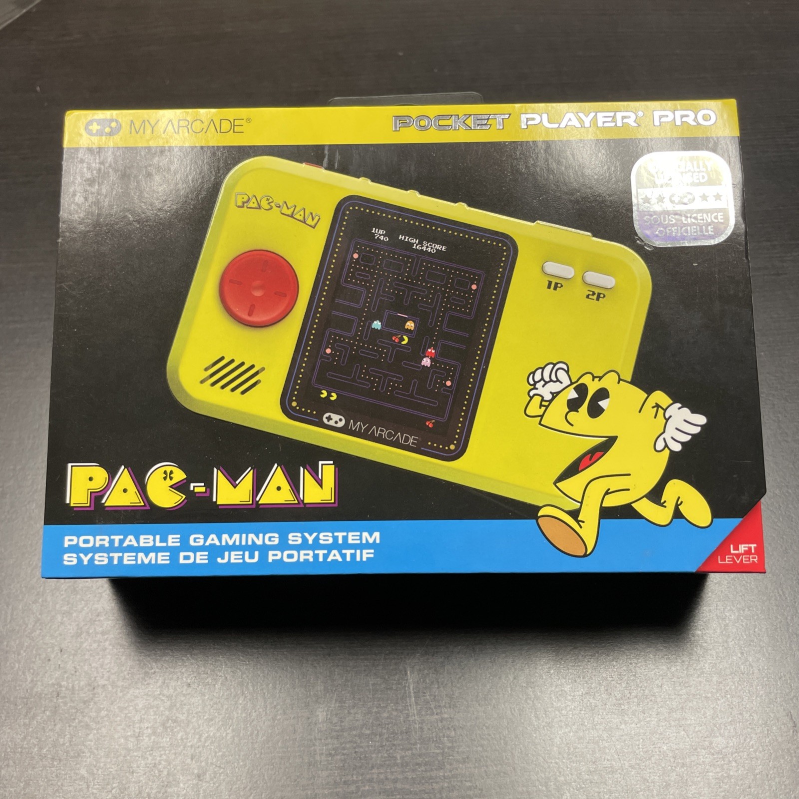 My Arcade Pac-Man Pocket Player Pro: 2.75 Inch Color Display Retro Gaming UNOPEN
