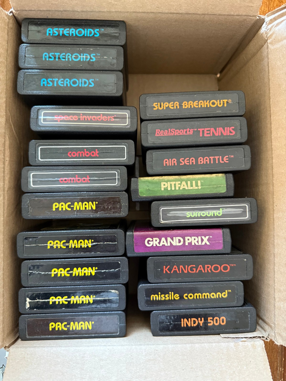 VINTAGE Atari 2600 CX2600A GAME CONSOLE (WORKING), MISC CONTROLLERS GAMES 1977