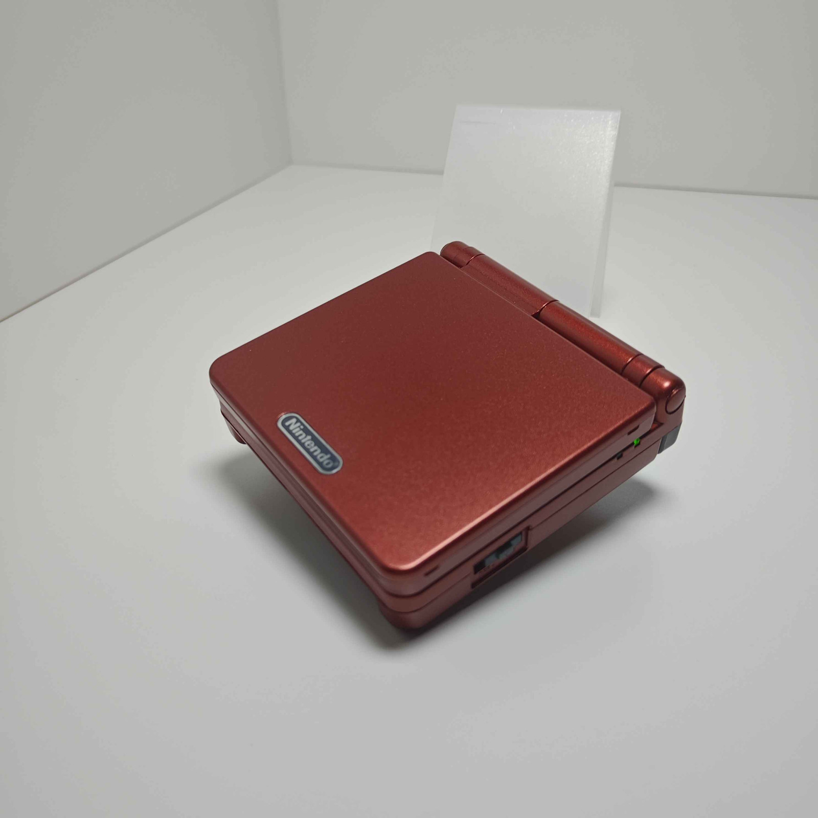 Nintendo Game Boy Advance GBA SP – Flame Red AGS-101 Restored Brighter Ruby Red